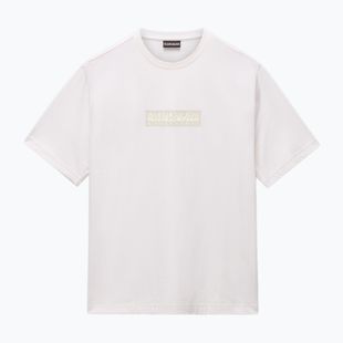 T-shirt uomo Napapijri S-Box Logo white whisper
