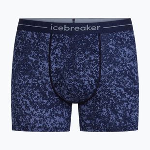 Boxer termici da uomo Icebreaker Merino 150 Anatomica Moss Bloom midnight navy/aop