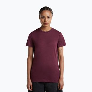 Maglia da trekking da donna icebreaker Merino 150 Tech Lite III dark berry