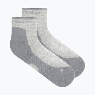 Calze da donna Icebreaker Merino Hike+ Light Mini blizzard heather/alloy