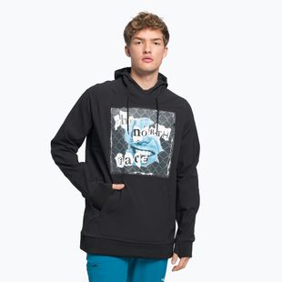Felpa softshell da uomo The North Face Printed Tekno Hoodie nero/bianco
