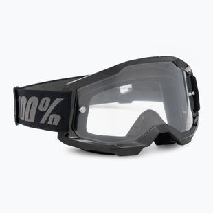 Occhiali da ciclismo per bambini 100% Strata 2 Junior nero/chiaro