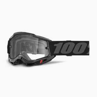 Occhiali da ciclismo per bambini 100% Accuri 2 Junior black/clear