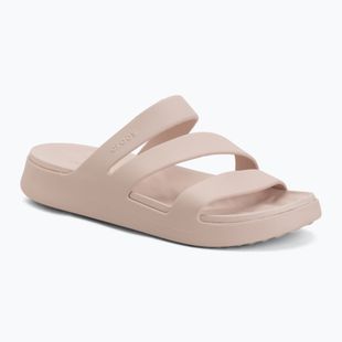 Ciabatte da donna Crocs Getaway Strappy quartz