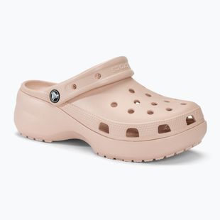 Ciabatte Crocs Classic Platform Clog quarzo da donna
