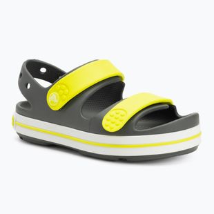 Crocs Crocband Cruiser Bambini sandali grigio ardesia/acidità