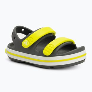 Crocs Crocband Cruiser Sandali per bambini grigio ardesia/acidità