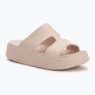 Crocs Gateway Platform H-Strap quarzo infradito da donna
