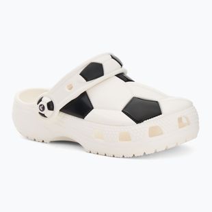 Crocs Classic Soccer Ball Clog Kids Toddler infradito bianco/nero