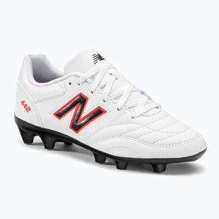 Scarpe da calcio per bambini New Balance 442 v2 Academy JNR FG bianco