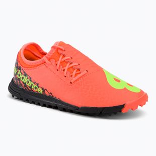 Scarpe da calcio per bambini New Balance Furon v7 Dispatch JNR TF neon dragonfly