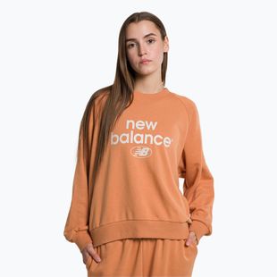 New Balance Essentials Reimagined Archive French Terry Crewneck donna seppia