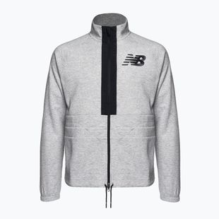 Giacca da allenamento New Balance Uni-Ssentials Moments grigio spinnex