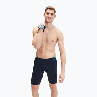 Costume da bagno Speedo Hyper Boom Splice da uomo blu/verde