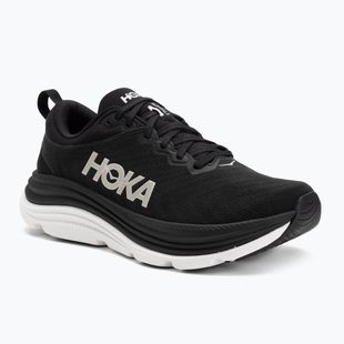 Scarpe da corsa da uomo HOKA Skyflow Wide nero/bianco
