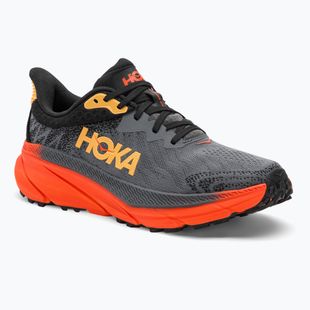 HOKA Challenger ATR 7, scarpe da corsa da uomo color castlerock/flame