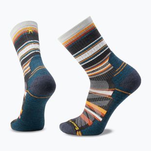 Calzini Smartwool Hike Panorama Crew charcoal