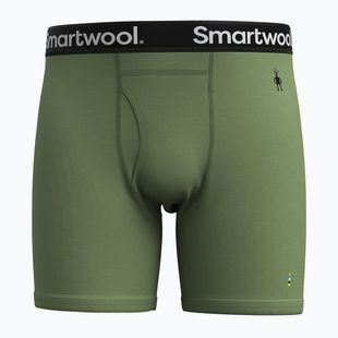 Smartwool Merino Boxer Termico Uomo Boxer Verde Felce