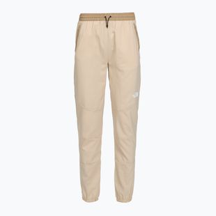 Pantaloni da trekking da donna The North Face Ma Wind Track sabbia di granito/acqua di mare