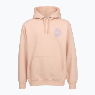 Felpa da uomo Vans Circle Loose Fit in pile con cappuccio chintz rose