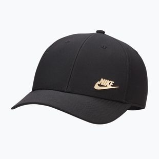 Cappellino con visiera Nike Dri-Fit Club black/metallic gold