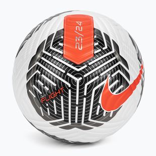 Nike volo bianco / nero /right crimson calcio dimensioni 5