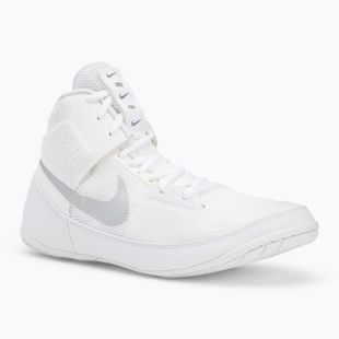 Scarpe da wrestling Nike Fury bianco/argento metallico