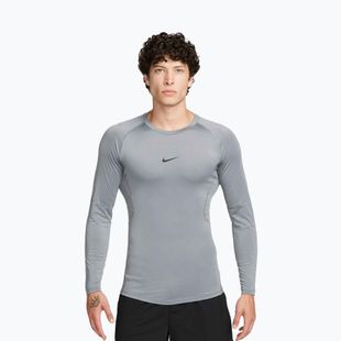 Maglia a manica lunga da allenamento uomo Nike Pro Dri-Fit Tight Fitness smoke grey/black