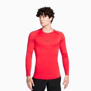 Maglia da allenamento a maniche lunghe uomo Nike Pro Dri-Fit Tight Fitness university red/black
