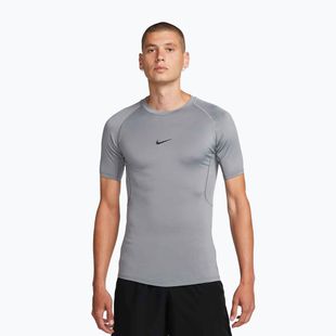 T-shirt da allenamento uomo Nike Pro Dri-Fit Tight Fitness smoke grey/black