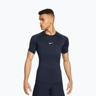 Maglia training da uomo Nike Pro Dri-Fit Tight SS Fitness obsidian/white