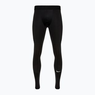 Leggings da allenamento da uomo Nike Pro Warm nero/bianco
