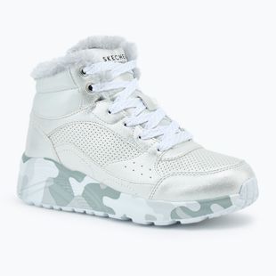 SKECHERS Uno Lite Camo Dazzle argento/grigio scarpe per bambini