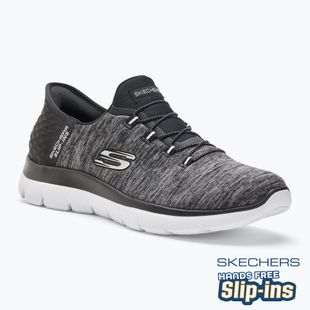 Scarpe SKECHERS Summits Dazzling Haze nero/bianco da donna