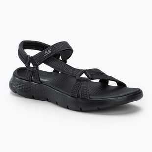 SKECHERS Go Walk Flex Sandal Donna Nero Sublime