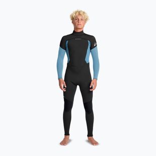 Muta da nuoto uomo Quiksilver Prologue+ 4/3 mm Back Zip GBS cloud blue