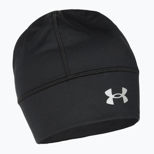 Berretto da corsa Under Armour Storm Launch Beanie Uomo nero/nero/riflettente