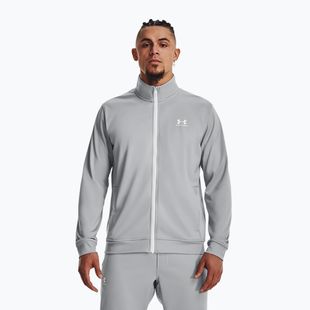 Felpa da uomo Under Armour Sportstyle Tricot mod Gray/White