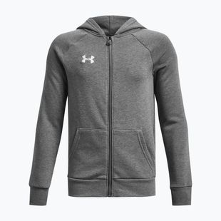 Felpa per bambini Under Armour Rival Fleece FZ Hoodie grey