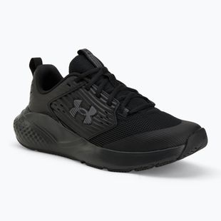 Under Armour Commit 4 nero/ultimate black/castlerock scarpe da ginnastica da uomo