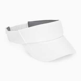 Visiera da corsa da donna Under Armour Launch white/black/distant gray