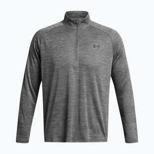Felpa da uomo Under Armour Tech Textured 1/2 Zip LS castlerock/black