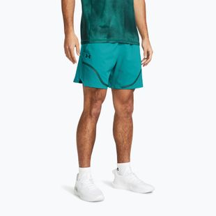 Pantaloncini da uomo Under Armour UA Vanish Woven 6in Graphic circuito teal/hydro teal