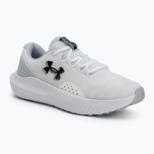 Under Armour Charged Surge 4 bianco/grigio aloide/nero scarpe da corsa da uomo