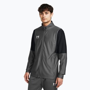 Felpa Under Armour Challenger Track da uomo, colore bianco/castano