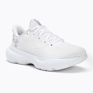 Scarpe da corsa Under Armour Infinite bianco/bianco/argento metallico da donna