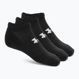 Calzini Under Armour Training Cotton No Show 3 paia nero/nero/bianco