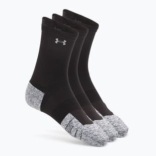 Calze Under Armour Velociti Run Cushion 3 paia nero/nero/riflettente
