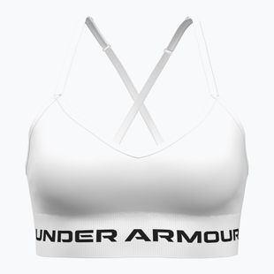 Reggiseno sportivo Under Armour Vanish Seamless Low white/black