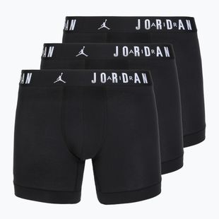 Boxer da uomo Jordan JHM Flight Cotton Core 3 paia nero